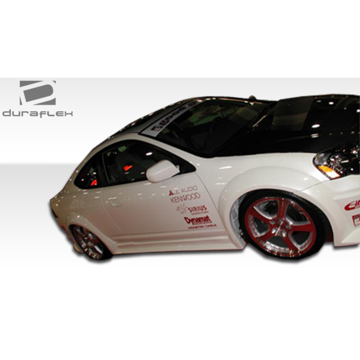 Modify your Acura RSX 2002 with our Exterior/Fenders - Slightly angled from the rear and above view