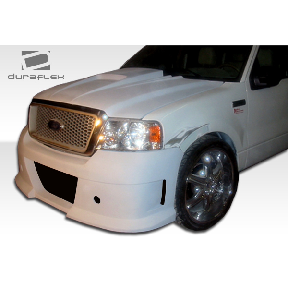 Modify your Ford F-150 2004 with our Exterior/Complete Body Kits - Front angle view of the bumper on the Ford F-150