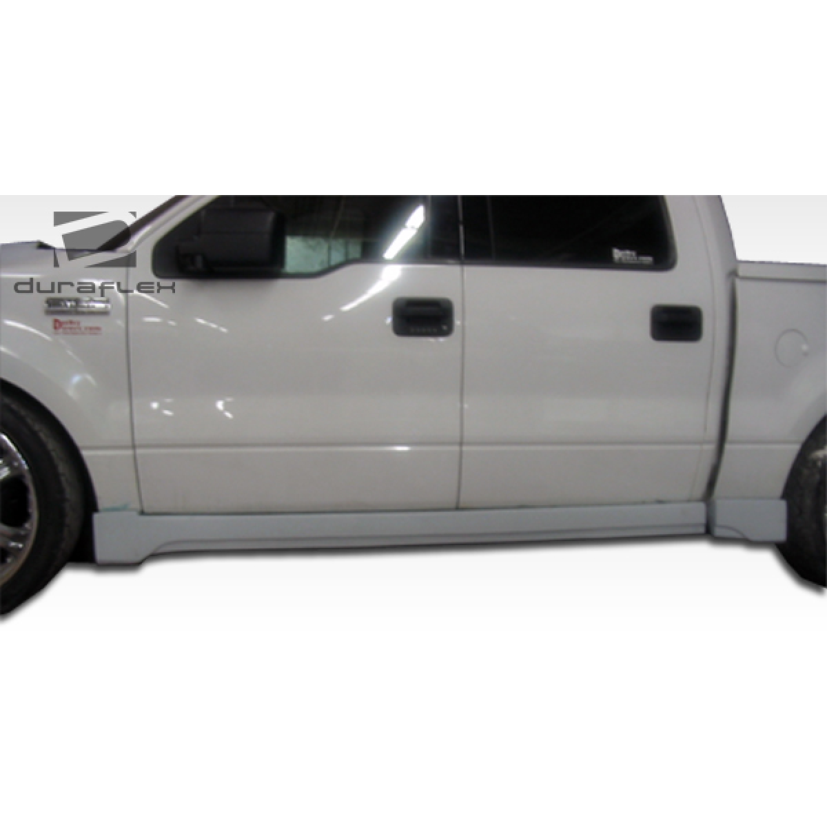 Modify your Ford F-150 2004 with our Exterior/Side Skirts - The part is visible from a side view