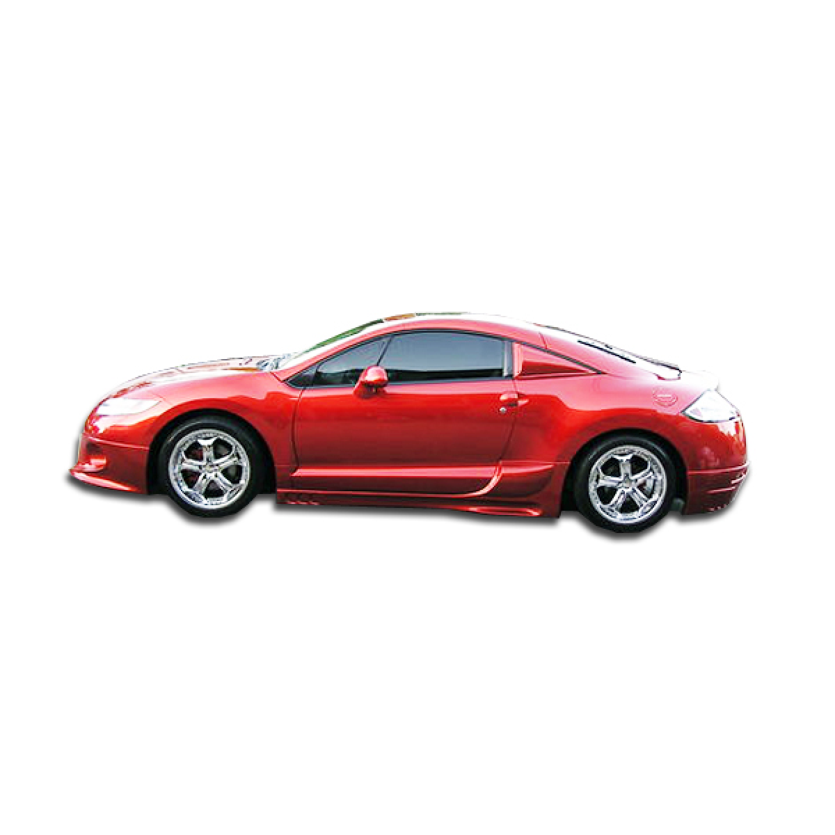 Modify your Mitsubishi Eclipse 2006 with our Exterior/Side Skirts - Car shown in side profile view