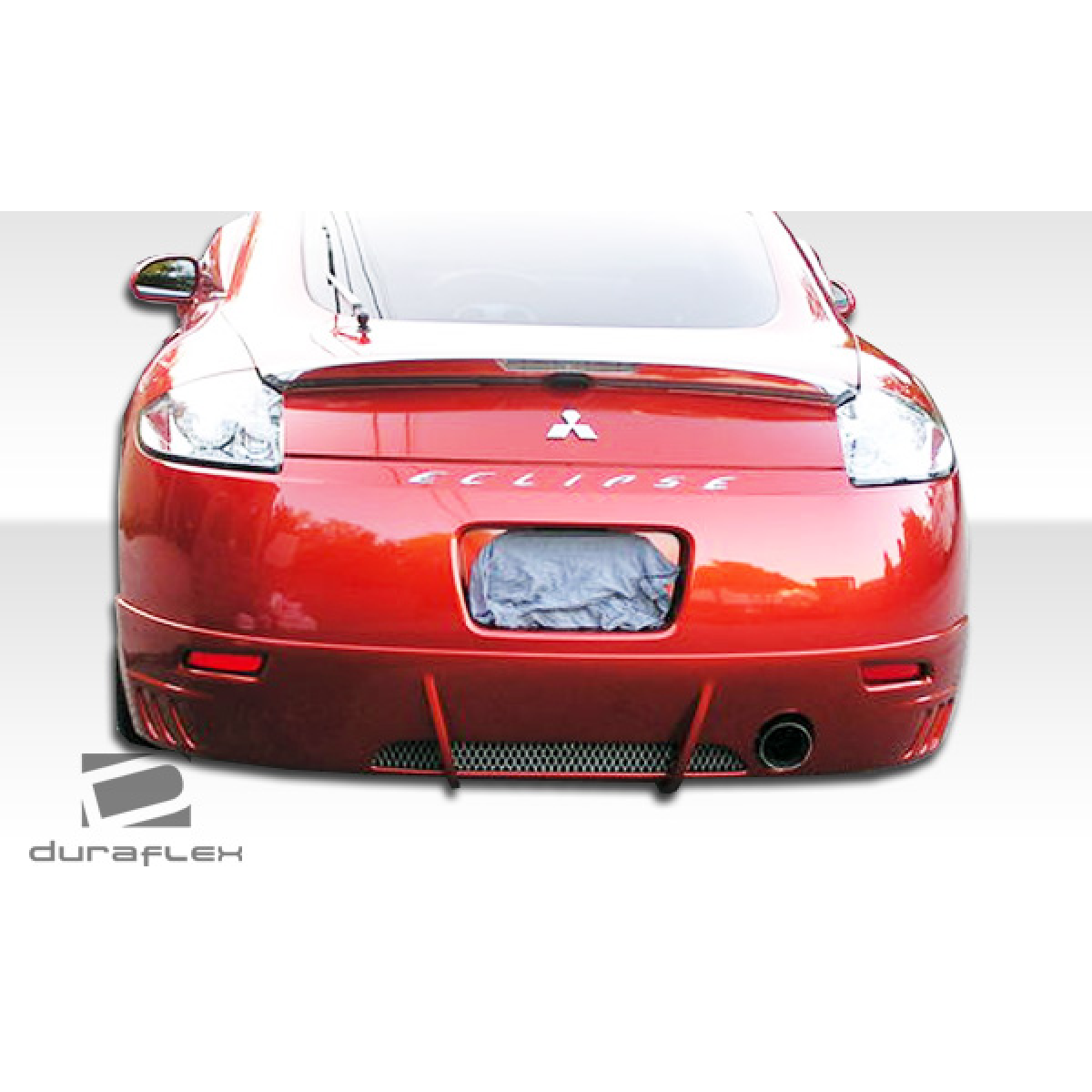 Modify your Mitsubishi Eclipse 2006 with our Exterior/Complete Body Kits - Rear view of the vehicle at a straight angle