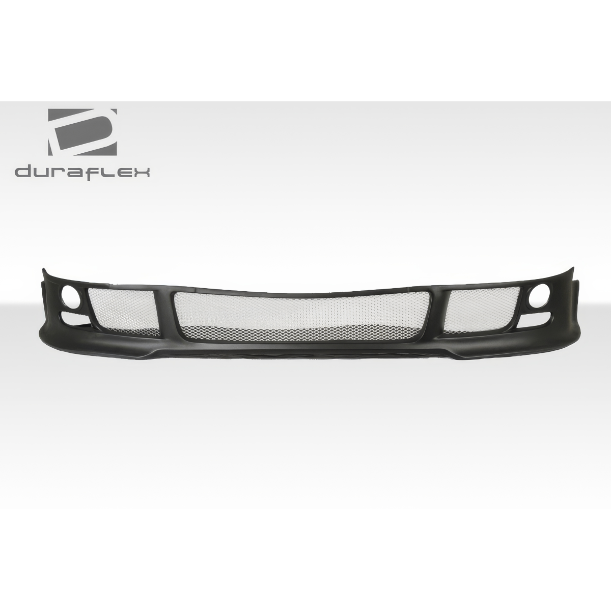 Modify your Audi A4 2002 with our Exterior/Front Bumpers or Lips - Front view of a car bumper lip part