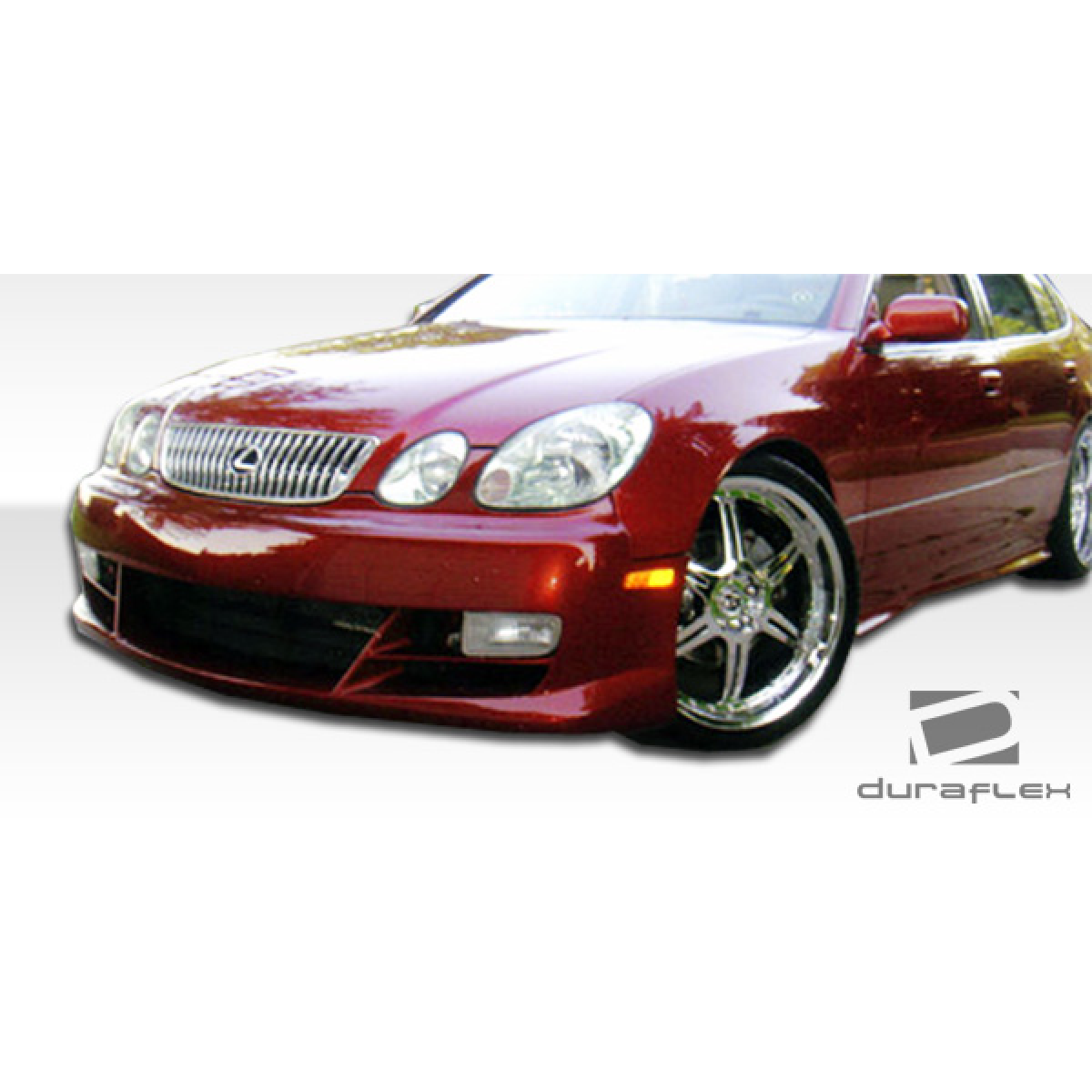 Modify your Lexus GS300 1998 with our Exterior/Complete Body Kits - Front angle view of side skirts on a Lexus GS300