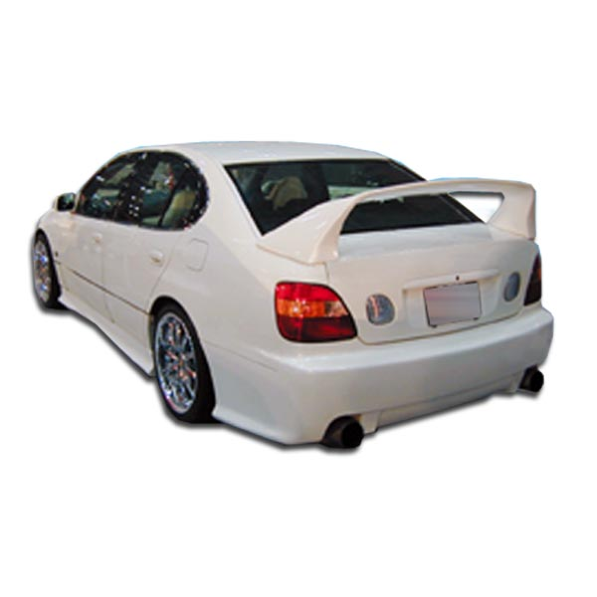 Modify your Lexus GS300 1998 with our Exterior/Rear Bumpers or Lips - Rear angled view of the Lexus GS300 part