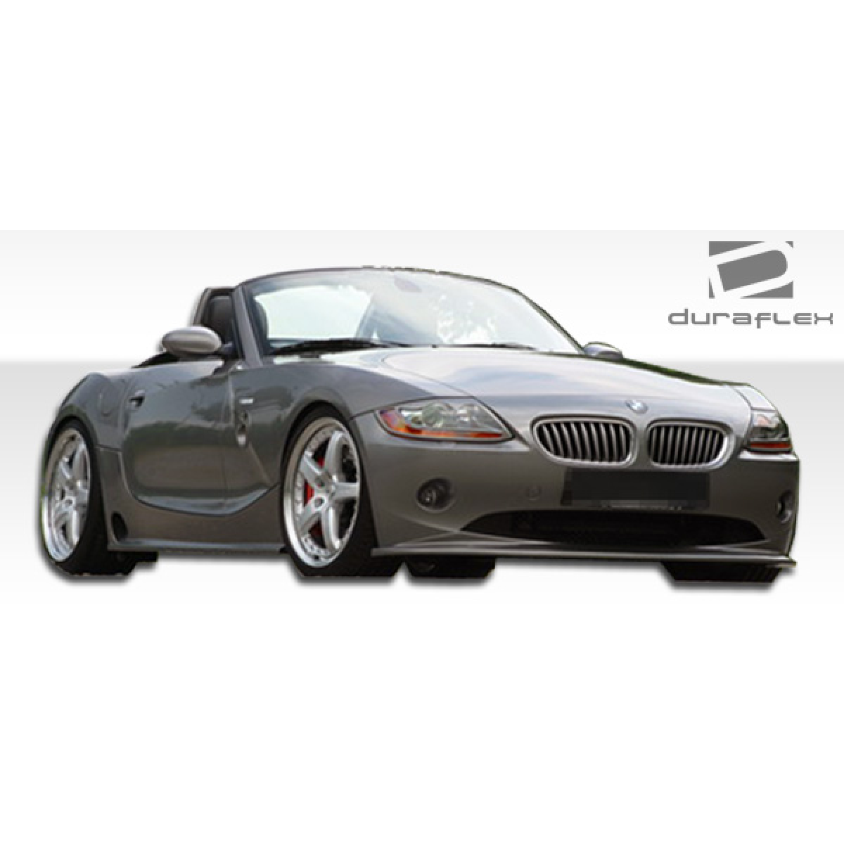 Modify your BMW Z4 2003 with our Exterior/Front Bumpers or Lips - Front angle view of car showing front bumper