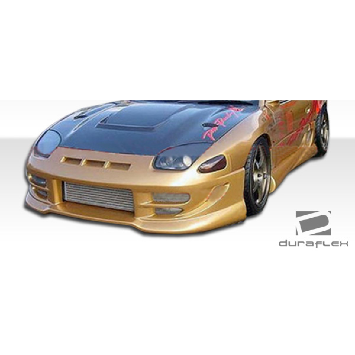 Modify your Dodge 3000GT 1991 with our Exterior/Side Skirts - Front angle view of the vehicle part