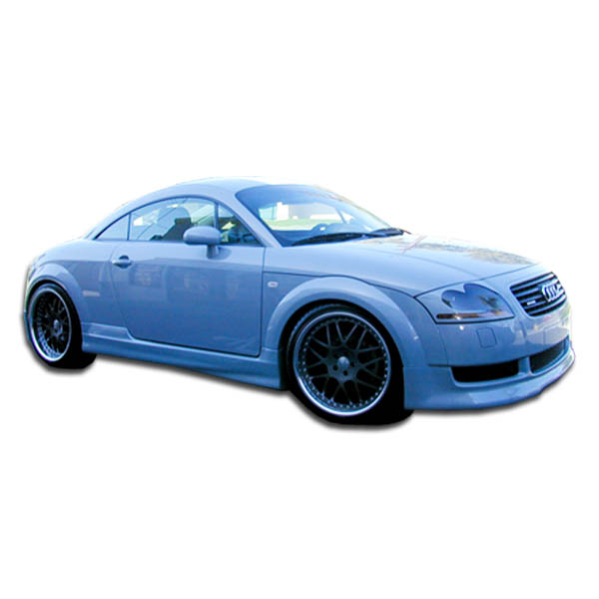 Modify your Audi TT 2000 with our Exterior/Side Skirts - Side view showing exterior side skirts design