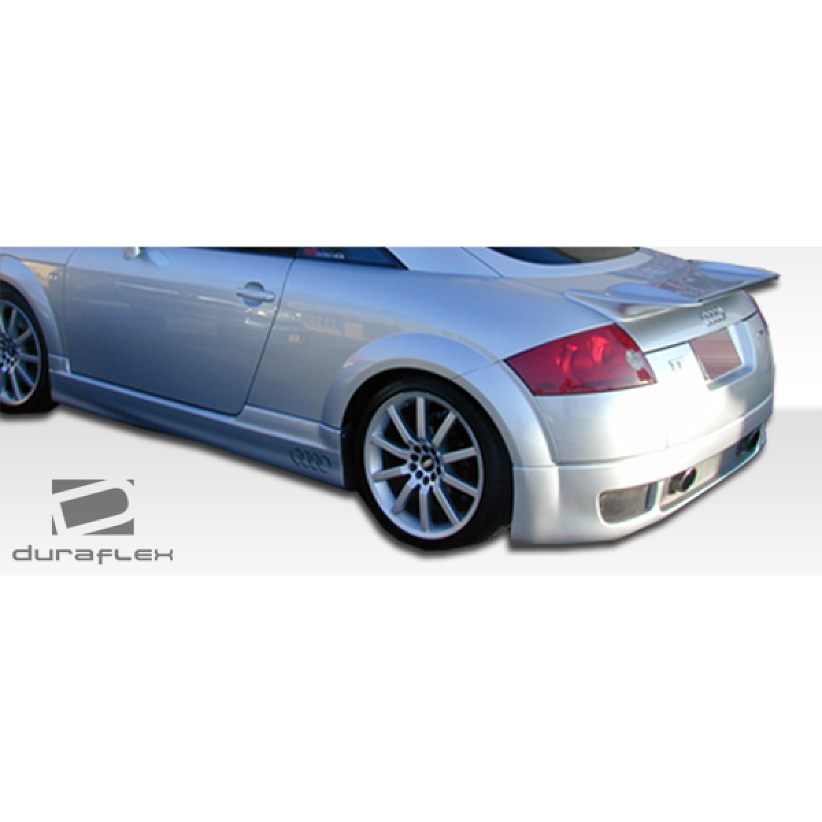 Modify your Audi TT 2000 with our Exterior/Side Skirts - Side view showing side skirts at a slight angle