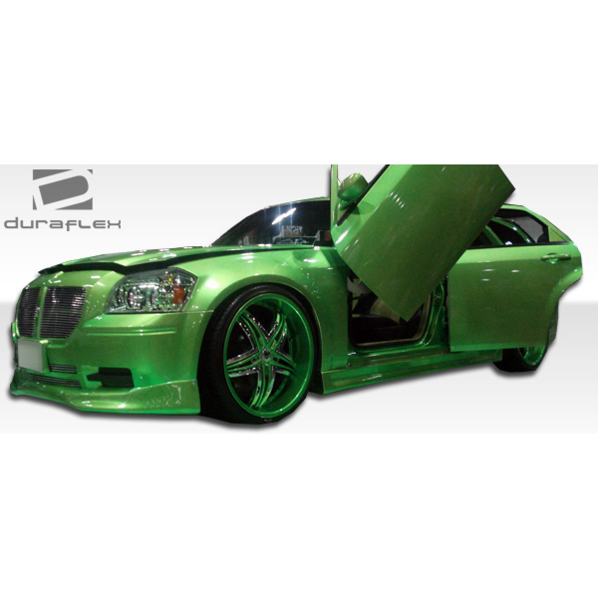 Modify your Dodge Magnum 2005 with our Exterior/Front Bumpers or Lips - Front left angle view of the vehicle