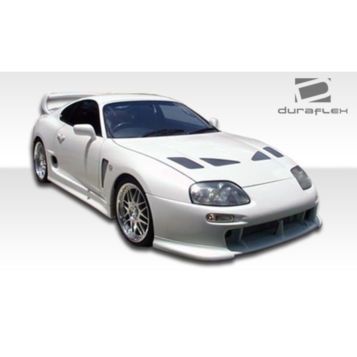 Modify your Toyota Supra 1993 with our Exterior/Complete Body Kits - Vehicle displayed at a diagonal angle from the front