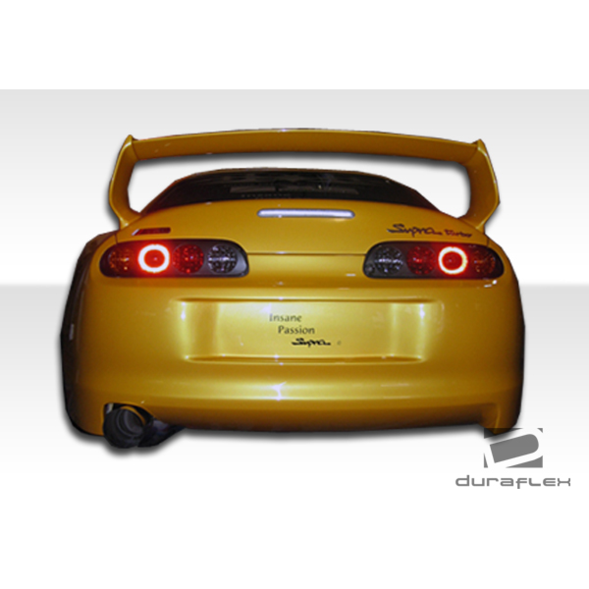 Modify your Toyota Supra 1993 with our Exterior/Rear Bumpers or Lips - Rear view angle of the Toyota Supra bumper