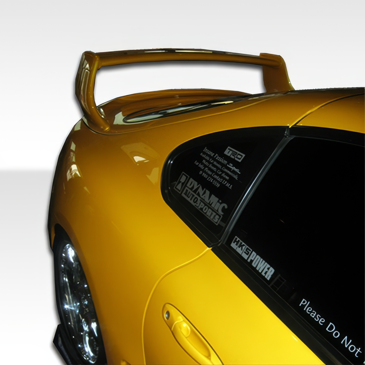 Modify your Toyota Supra 1993 with our Exterior/Fenders - The angle shows the rear of the vehicle slightly sideways