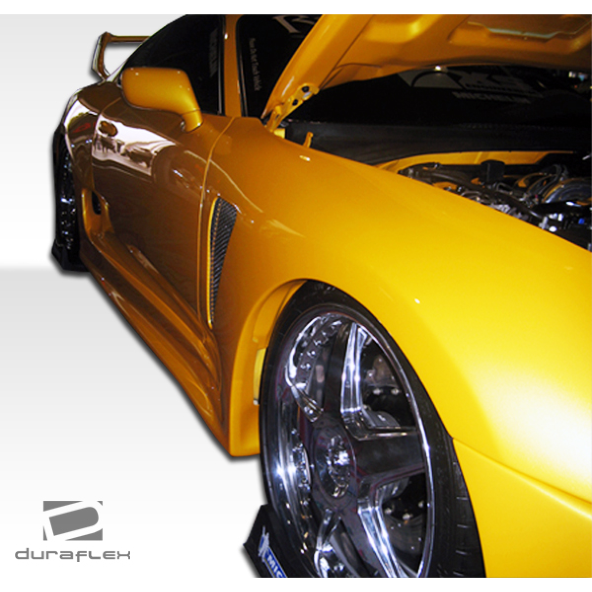 Modify your Toyota Supra 1993 with our Exterior/Complete Body Kits - Angle shows right side of vehicle primarily