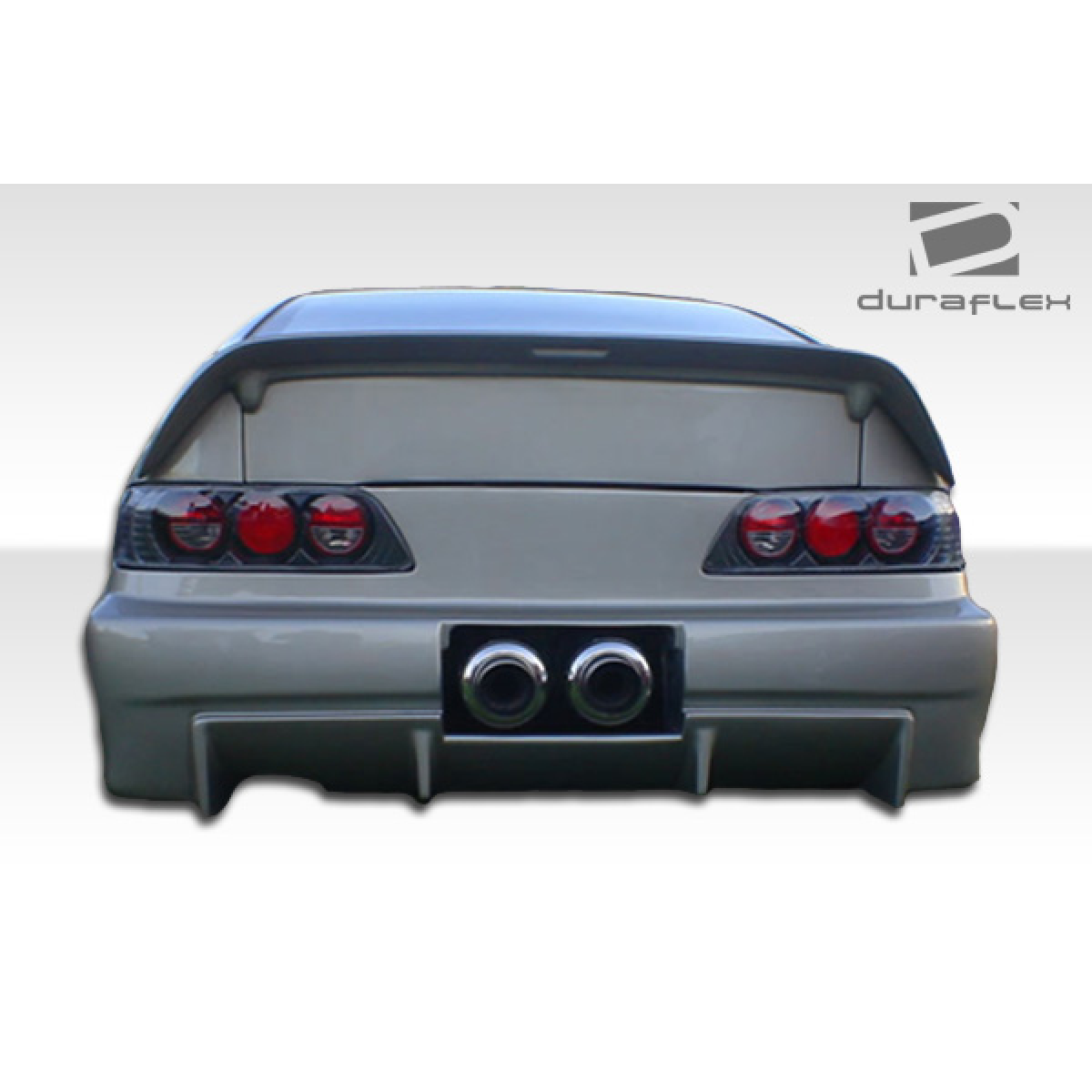 Modify your Honda CRX 1988 with our Exterior/Wings - Rear view angle of the vehicle and spoiler part