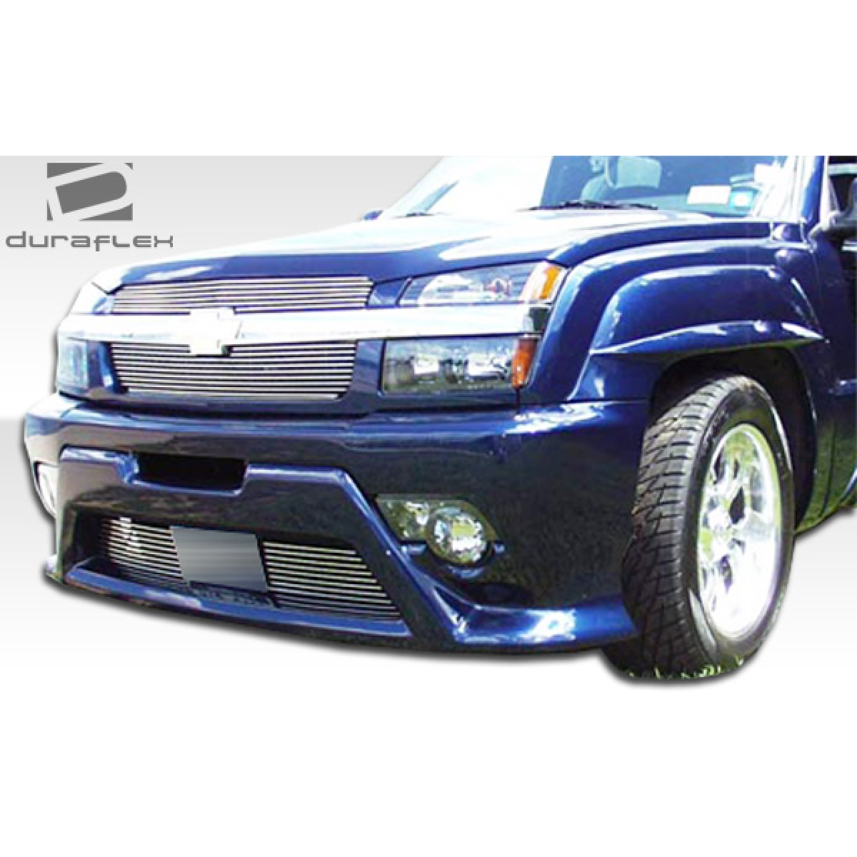 Modify your Chevrolet Avalanche 2002 with our Exterior/Front Bumpers or Lips - Front view angle of Chevrolet Avalanche bumper