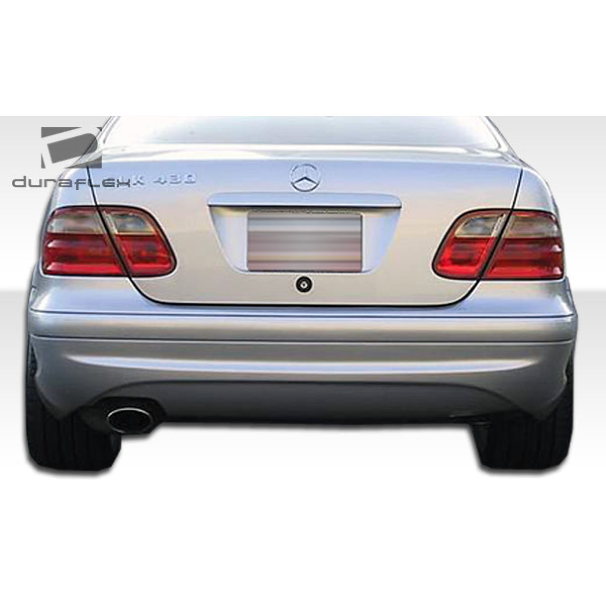 Modify your Mercedes-Benz CLK-Class 1998 with our Exterior/Complete Body Kits - Rear view of vehicle at straight angle