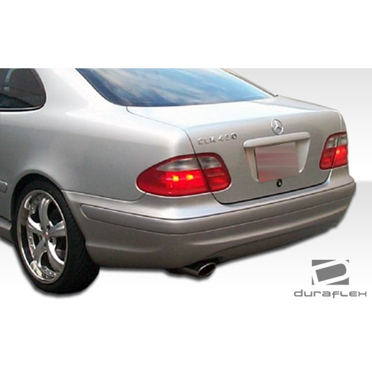 Modify your Mercedes-Benz CLK-Class 1998 with our Exterior/Complete Body Kits - Rear view showing the vehicle at a slight angle