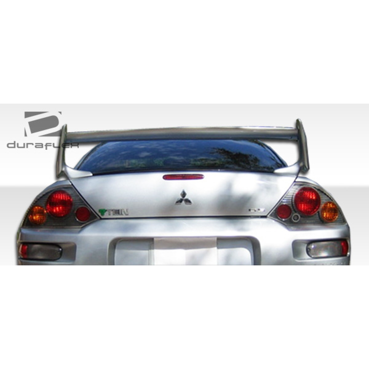 Modify your Mitsubishi Eclipse 2000 with our Exterior/Wings - View of the rear of the vehicle at a slight angle