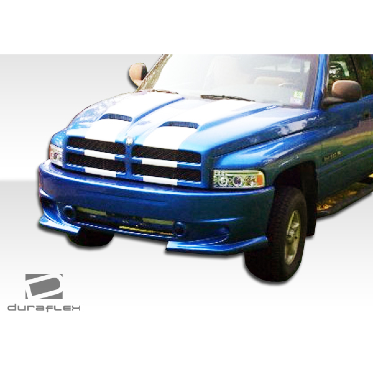 Modify your Dodge Ram 1994 with our Exterior/Front Bumpers or Lips - Front angle view of bumper for Dodge Ram