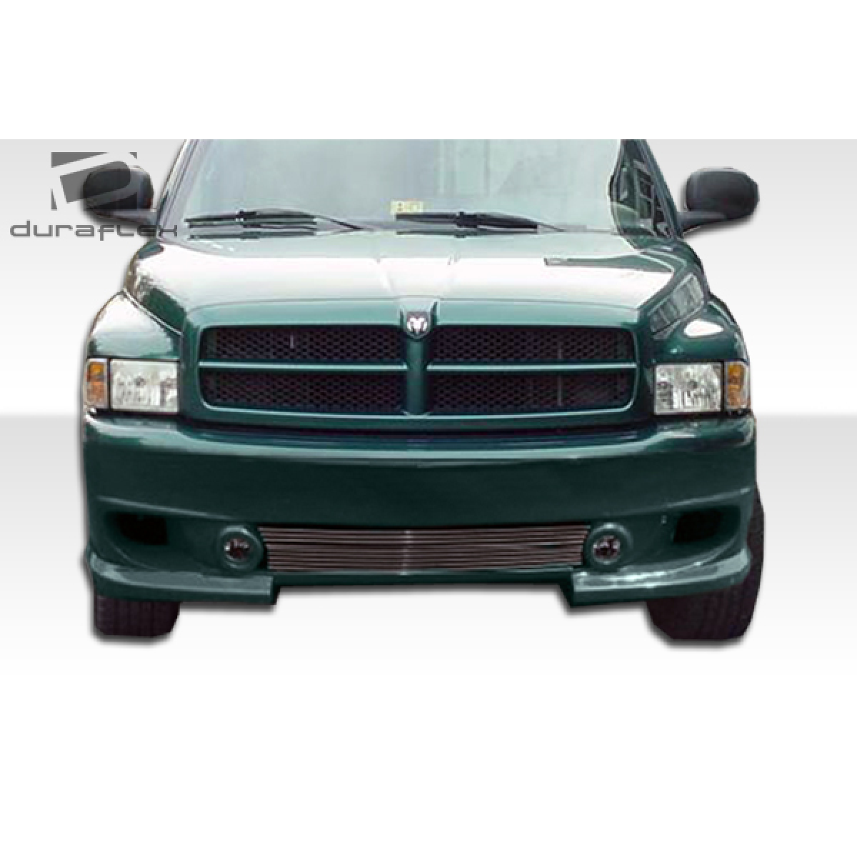 Modify your Dodge Ram 1994 with our Exterior/Front Bumpers or Lips - Front view of bumper at zero degrees angle