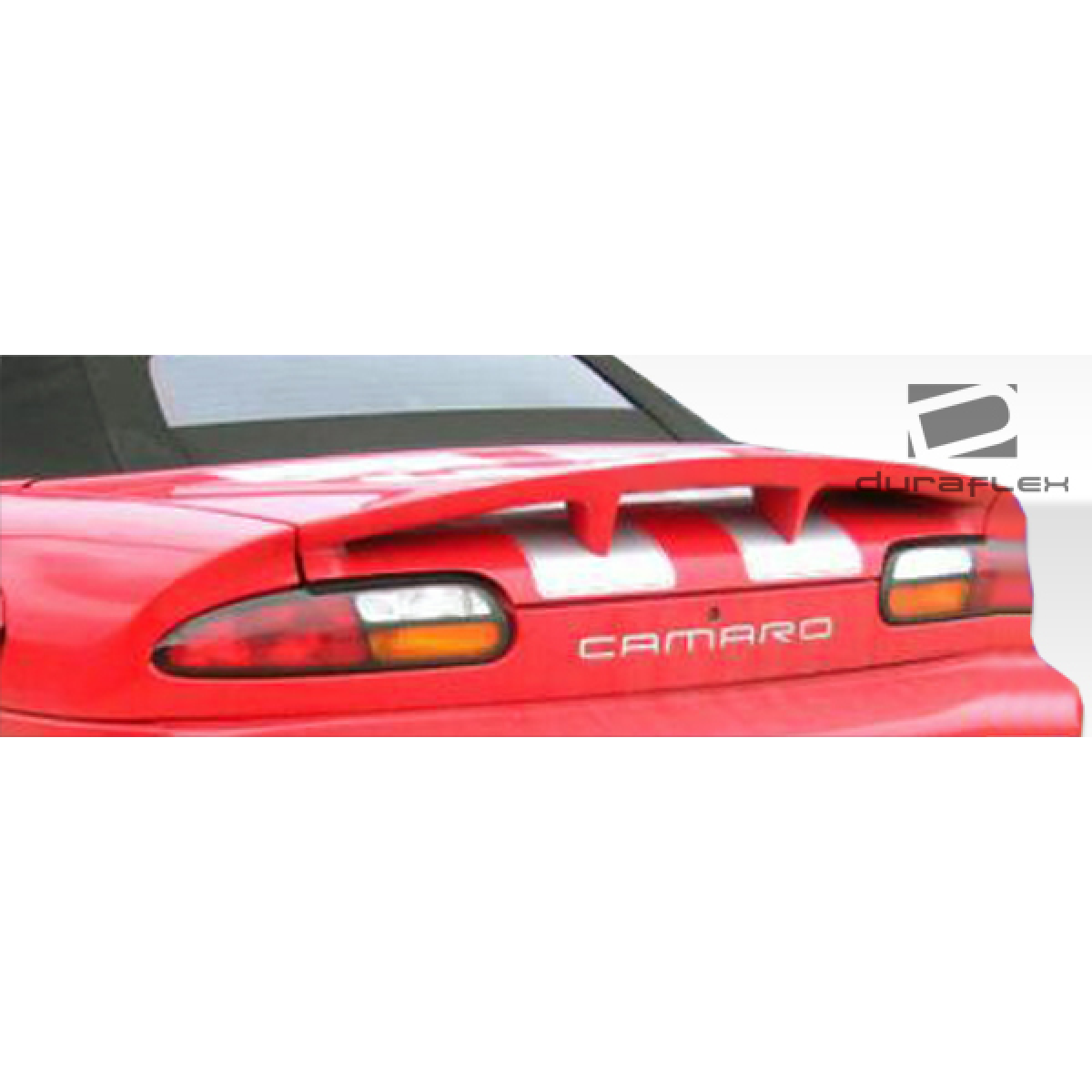 Modify your Chevrolet Camaro 1993 with our Exterior/Wings - Part viewed from slightly above rear angle