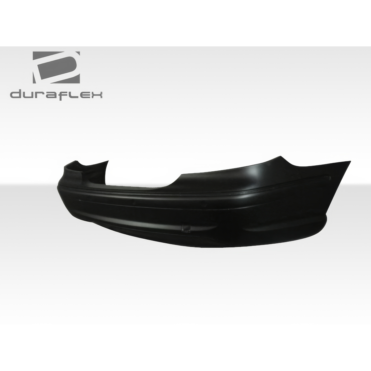 Modify your Mercedes-Benz CLK-Class 2003 with our Exterior/Rear Bumpers or Lips - Side angle view of rear bumper part