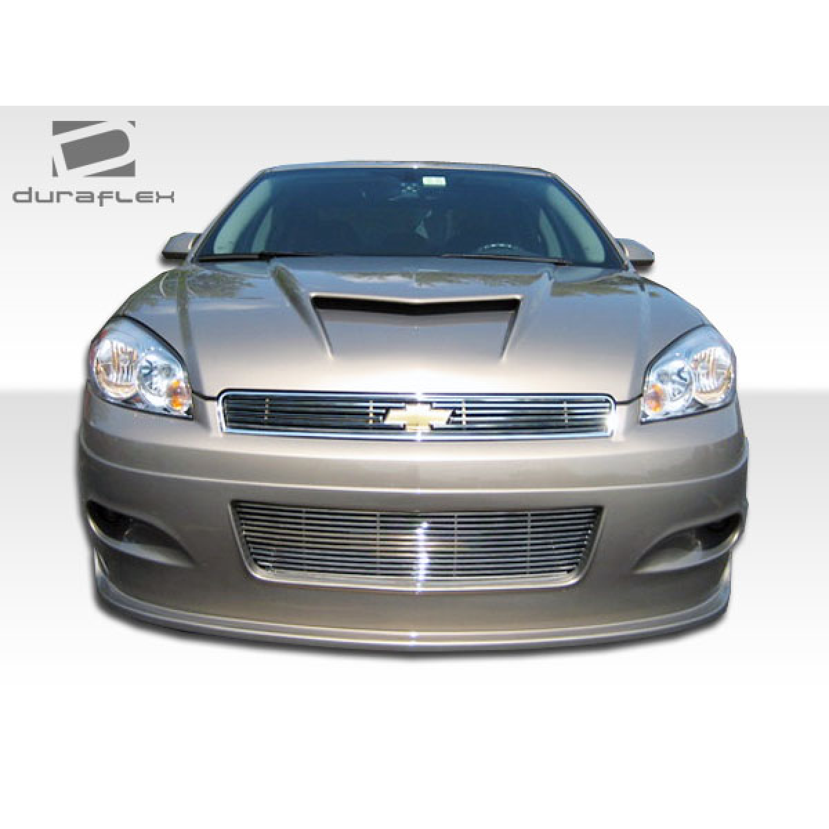 Modify your Chevrolet Impala 2006 with our Exterior/Front Bumpers or Lips - Front view of vehicle part at 0 degrees angle