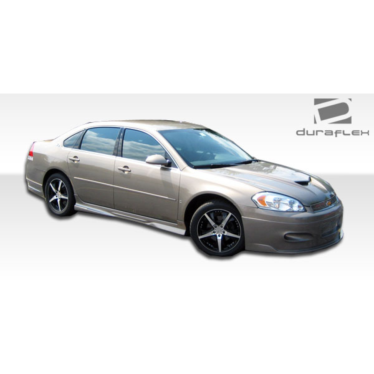 Modify your Chevrolet Impala 2006 with our Exterior/Front Bumpers or Lips - The image shows the vehicle at a side angle