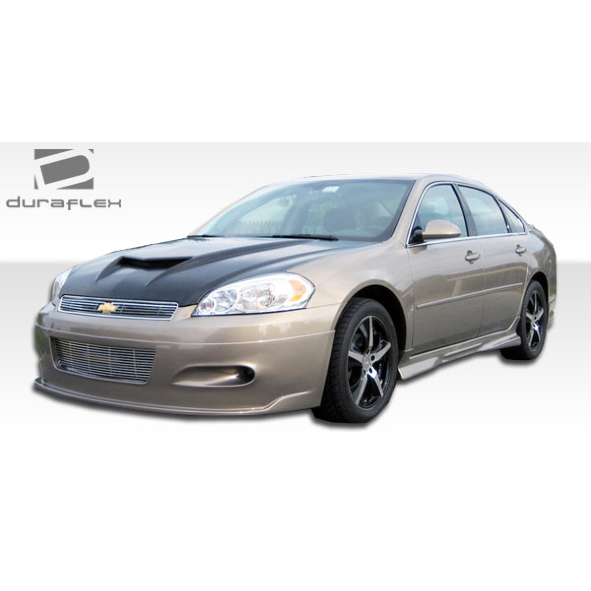 Modify your Chevrolet Impala 2006 with our Exterior/Complete Body Kits - Front angle view of Chevrolet Impala with body kit