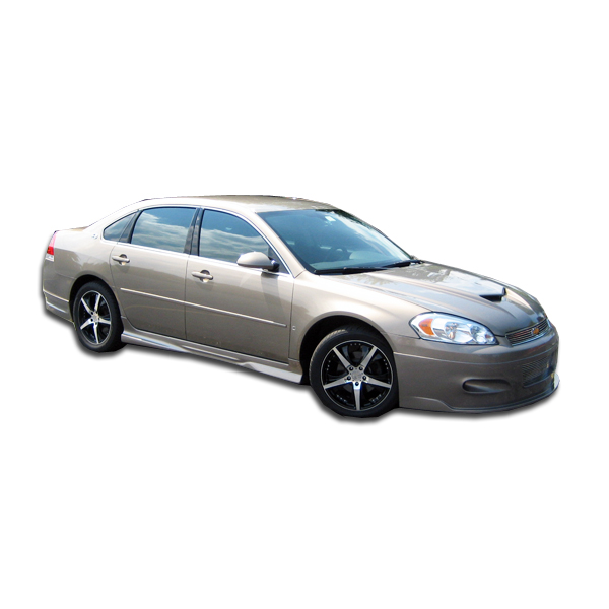 Modify your Chevrolet Impala 2006 with our Exterior/Complete Body Kits - Side view showing external side skirts