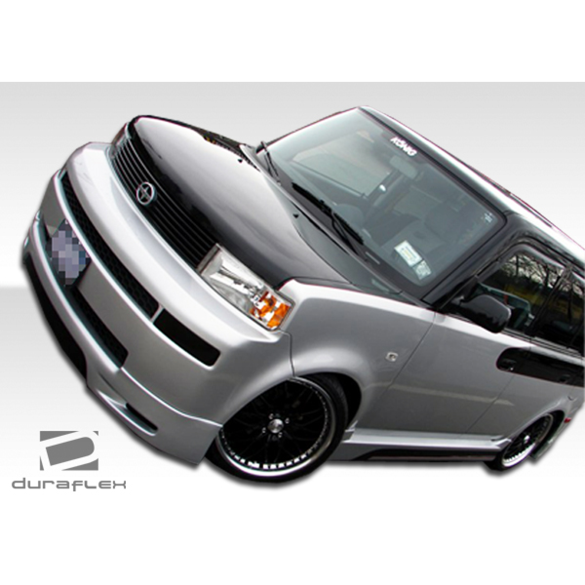 Modify your Scion xB 2004 with our Exterior/Complete Body Kits - Front angle showcasing the vehicle design features