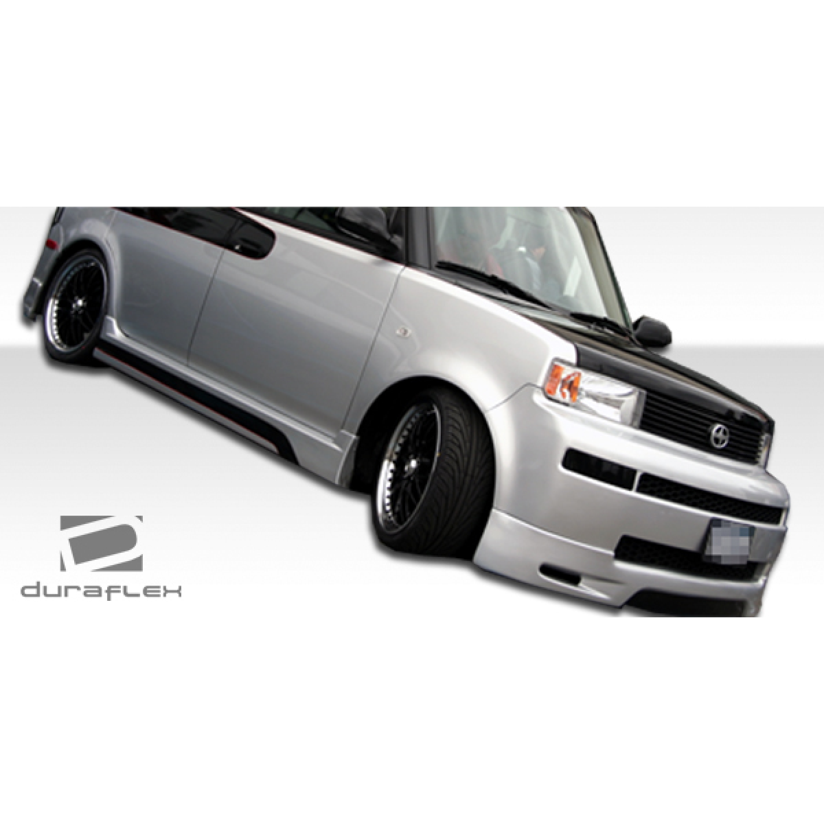 Modify your Scion xB 2004 with our Exterior/Complete Body Kits - Front angle view of a modified Scion xB