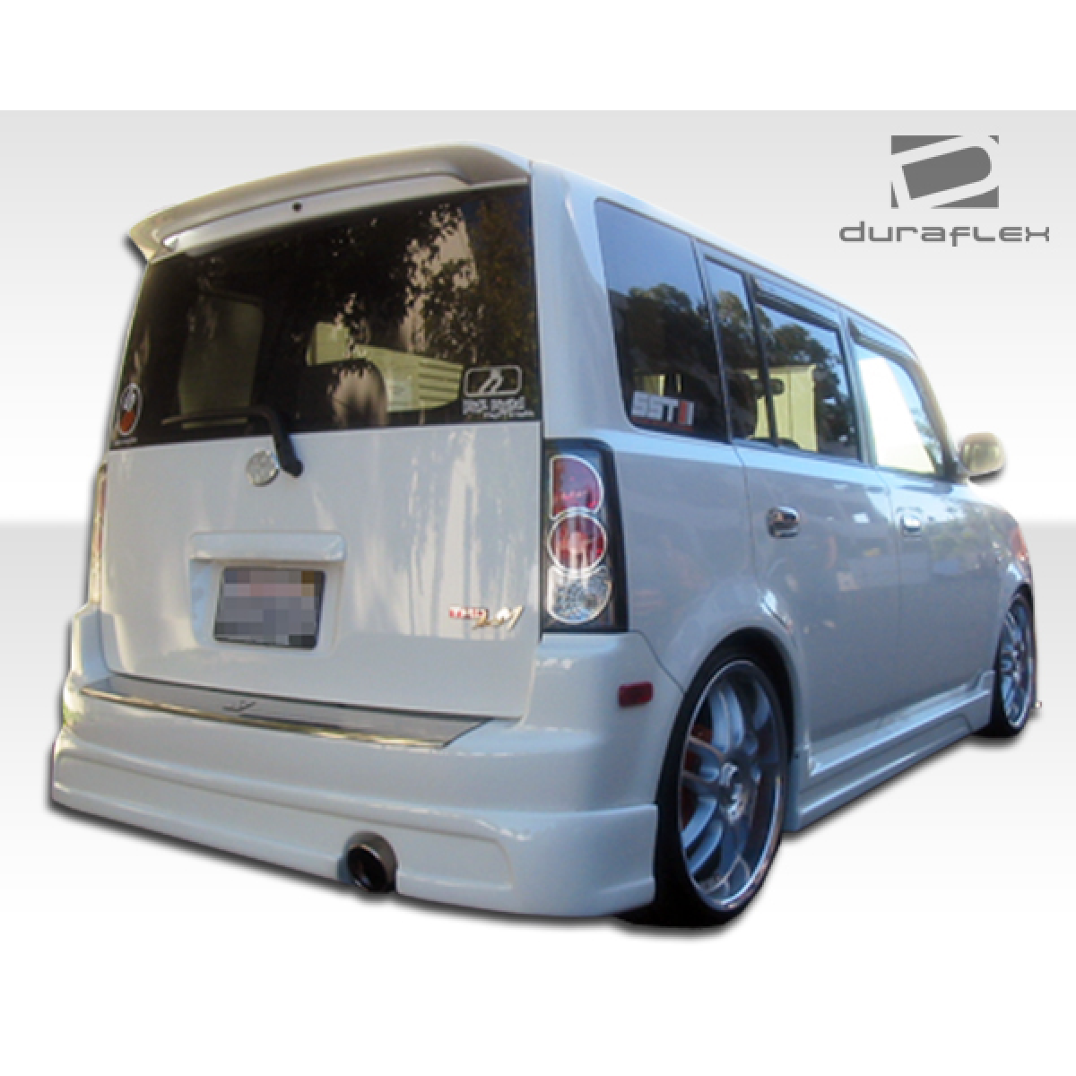 Modify your Scion xB 2004 with our Exterior/Complete Body Kits - Rear three quarter view of vehicle