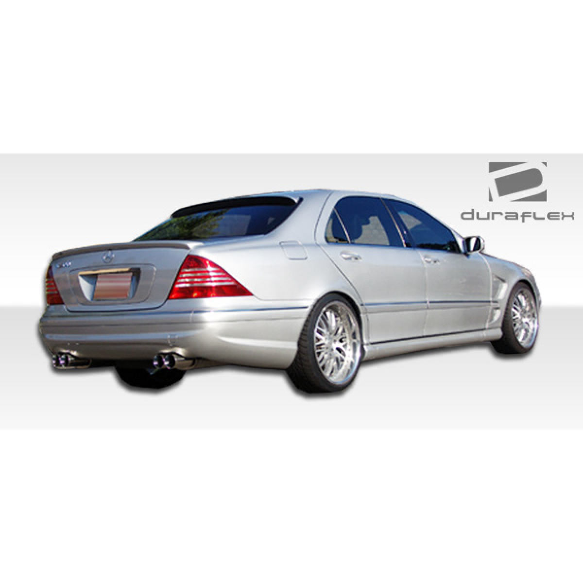 Modify your Mercedes-Benz S-Class 2000 with our Exterior/Fenders - Rear three quarter angle view of the car