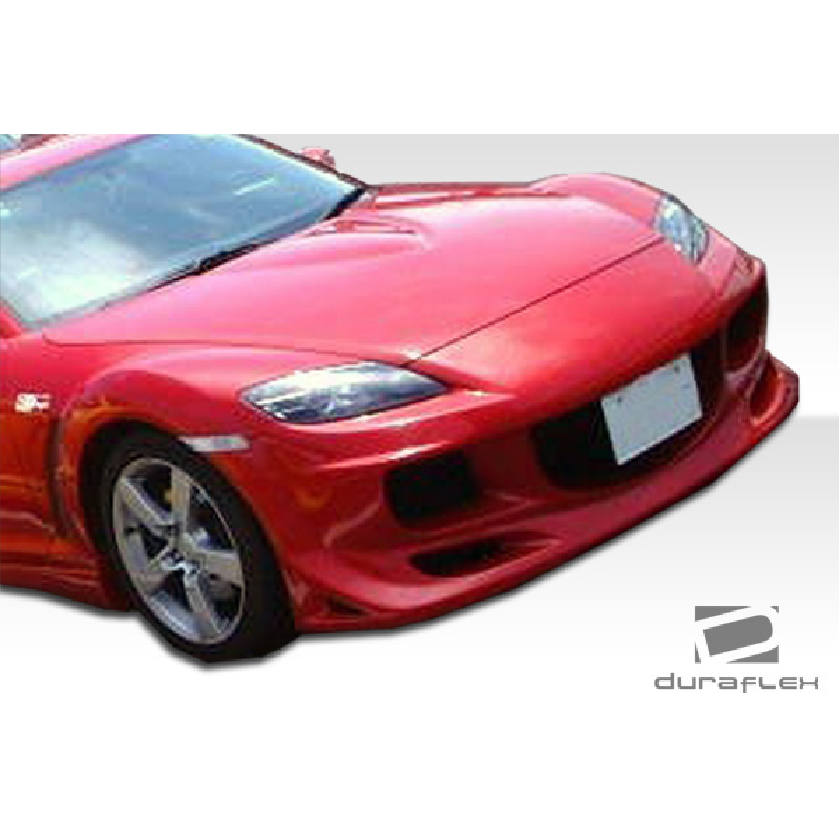 Modify your Mazda RX-8 2004 with our Exterior/Front Bumpers or Lips - Front angle view of Mazda RX-8 with bumper image