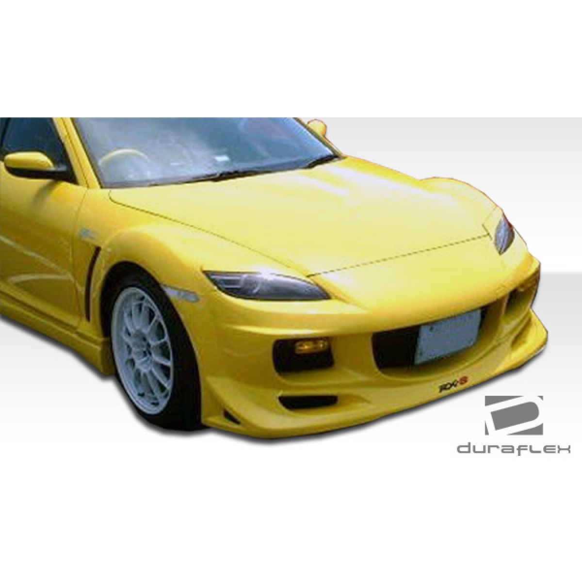 Modify your Mazda RX-8 2004 with our Exterior/Front Bumpers or Lips - Front angle view of the vehicle part