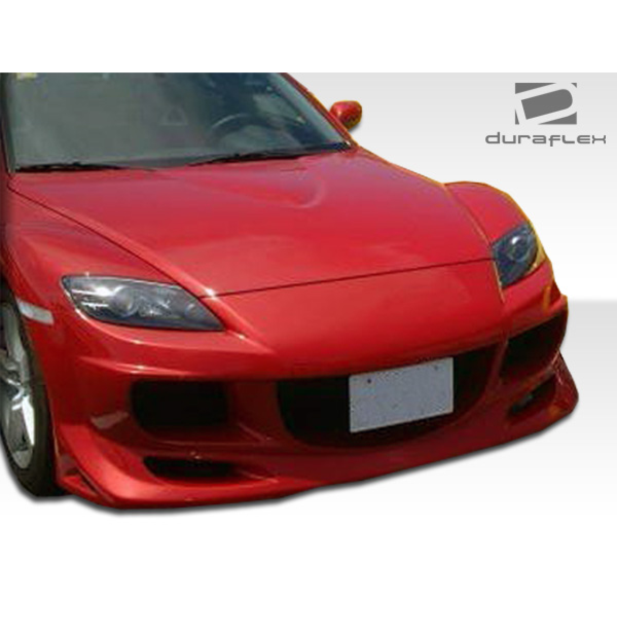 Modify your Mazda RX-8 2004 with our Exterior/Front Bumpers or Lips - Front view angled slightly to the right