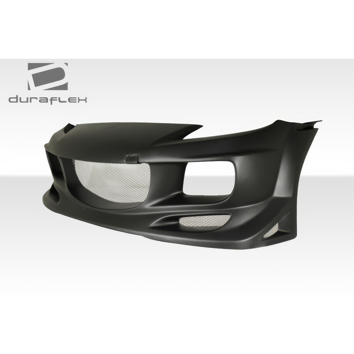 Modify your Mazda RX-8 2004 with our Exterior/Front Bumpers or Lips - Part is shown at a three quarter front angle