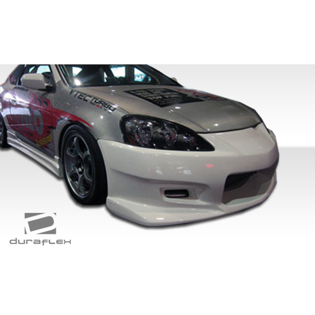 Modify your Acura RSX 2005 with our Exterior/Front Bumpers or Lips - Front side angle of the car part