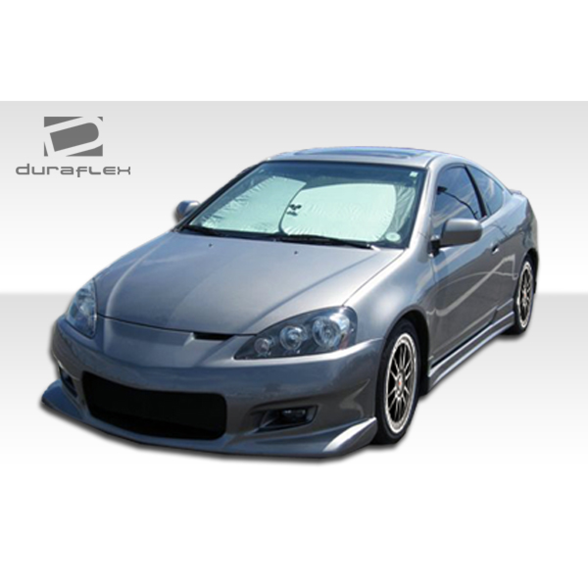 Modify your Acura RSX 2005 with our Exterior/Front Bumpers or Lips - Front view of vehicle from slightly above