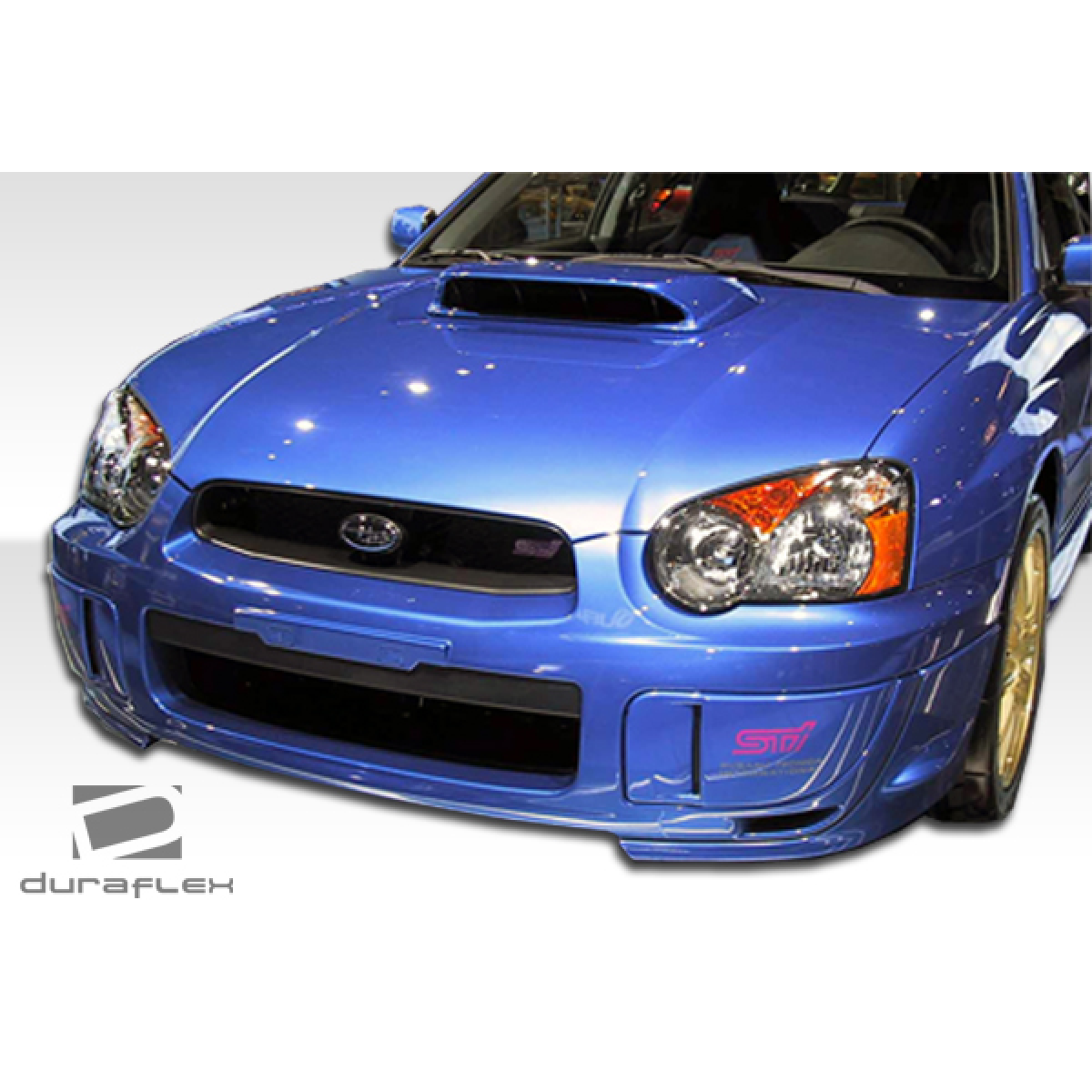 Modify your Subaru Impreza 2004 with our Exterior/Front Bumpers or Lips - Front view of the bumper at a slight angle