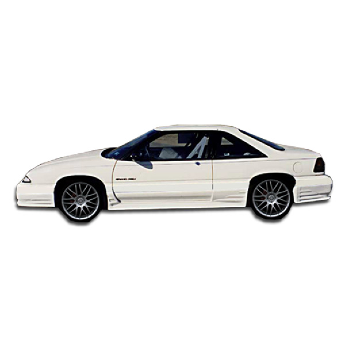 Modify your Pontiac Grand Prix 1988 with our Exterior/Side Skirts - The car is shown from a side angle