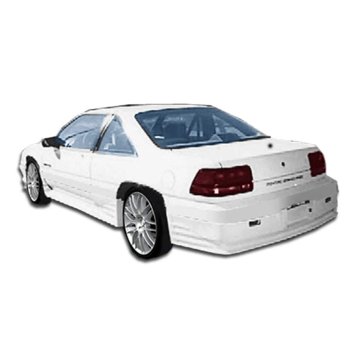 Modify your Pontiac Grand Prix 1988 with our Exterior/Rear Bumpers or Lips - Rear three quarter view of vehicle