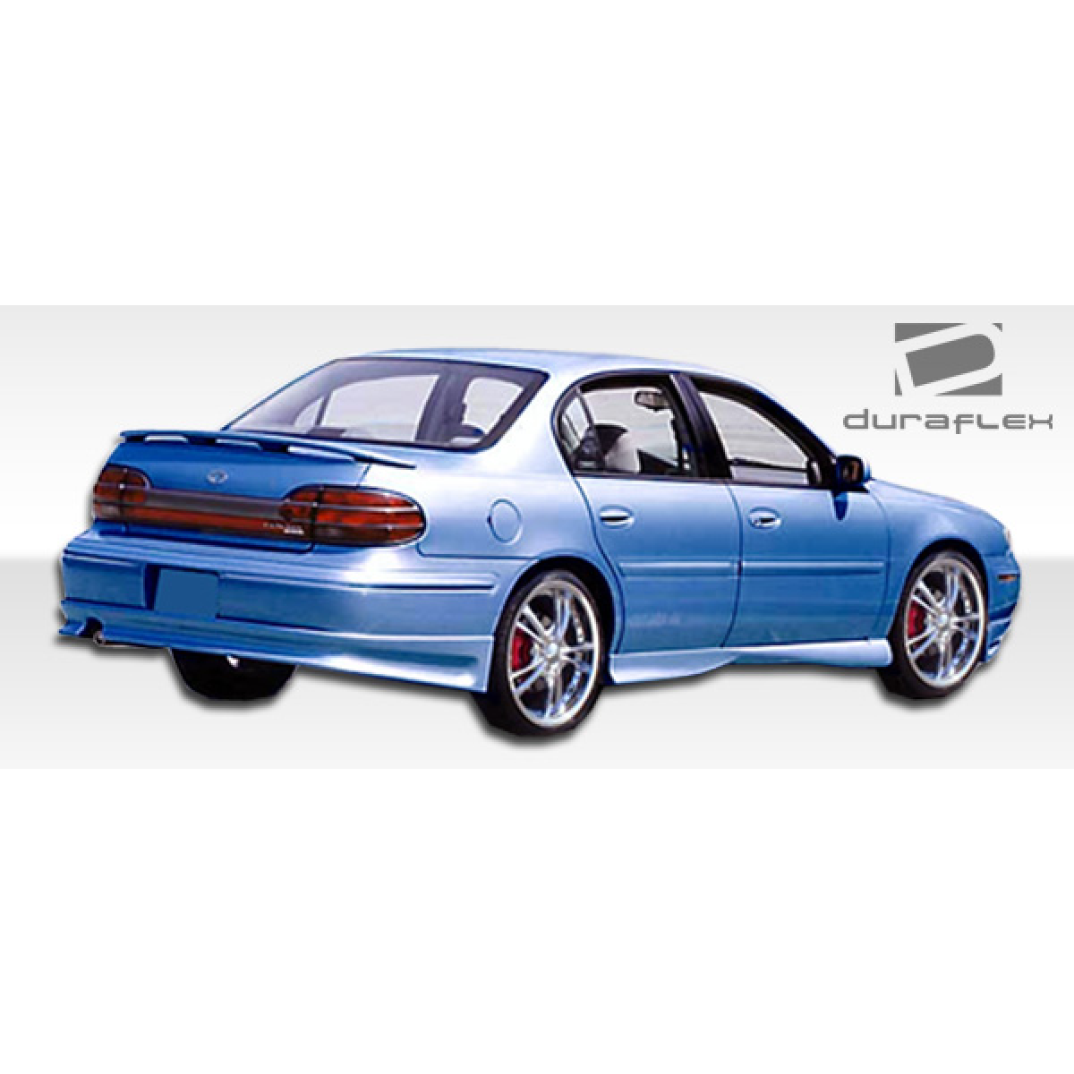 Modify your Oldsmobile Cutlass 1997 with our Exterior/Rear Bumpers or Lips - Viewed from rear angle slightly to the side