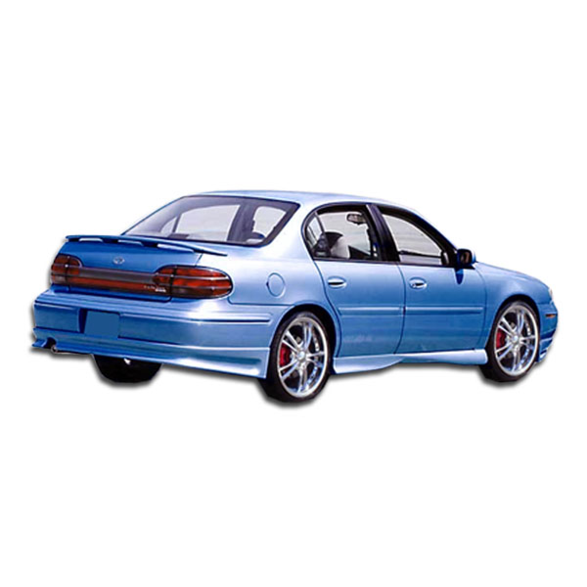 Modify your Oldsmobile Cutlass 1997 with our Exterior/Side Skirts - Viewed from rear left angle