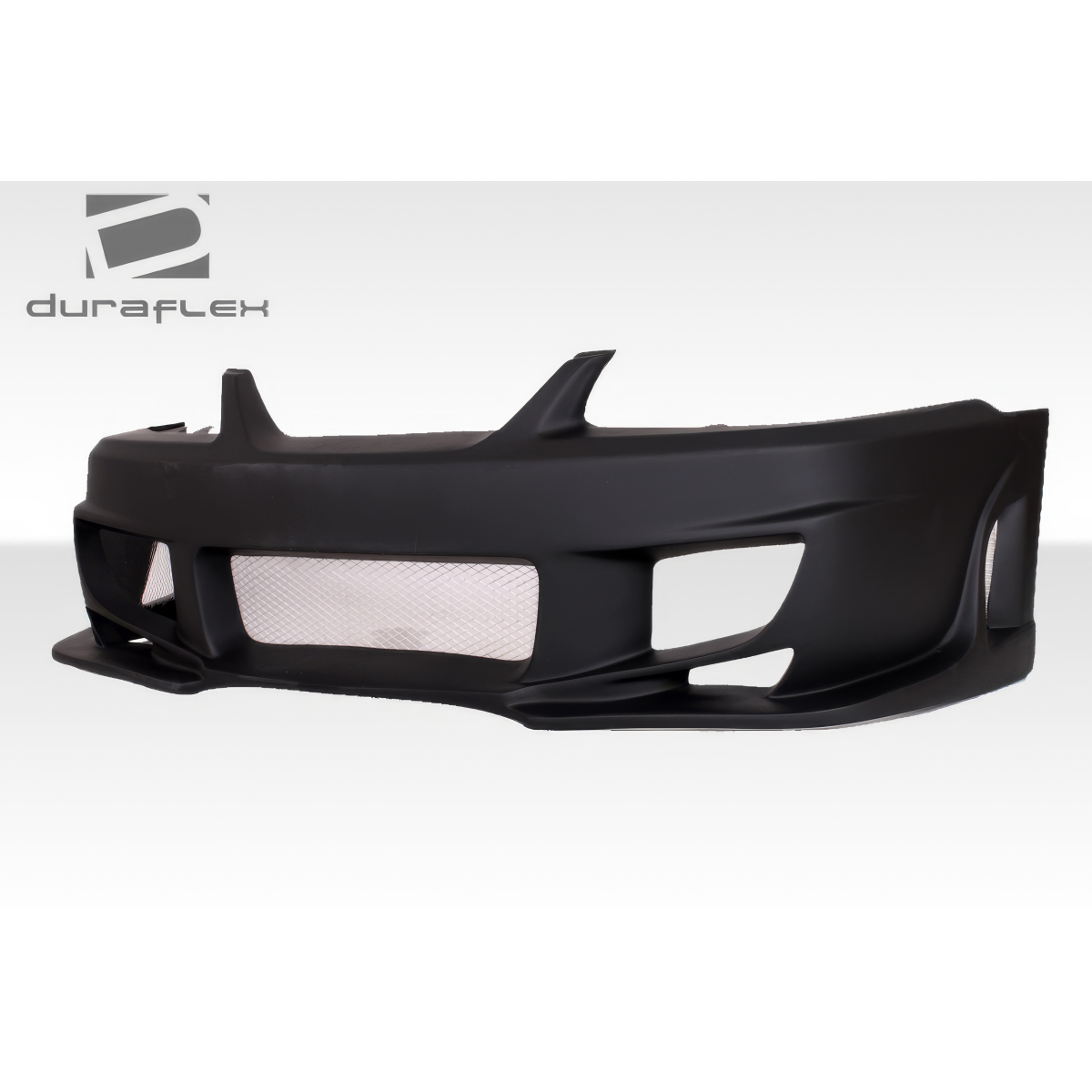 Modify your Ford Mustang 1999 with our Exterior/Front Bumpers or Lips - Front view angle of the bumper with mesh insert