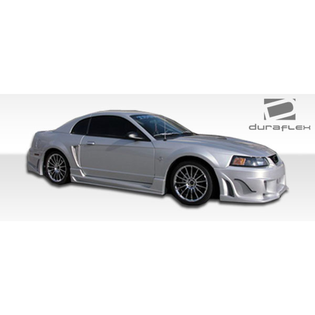 Modify your Ford Mustang 1999 with our Exterior/Front Bumpers or Lips - Side angle view of a custom Mustang bumper