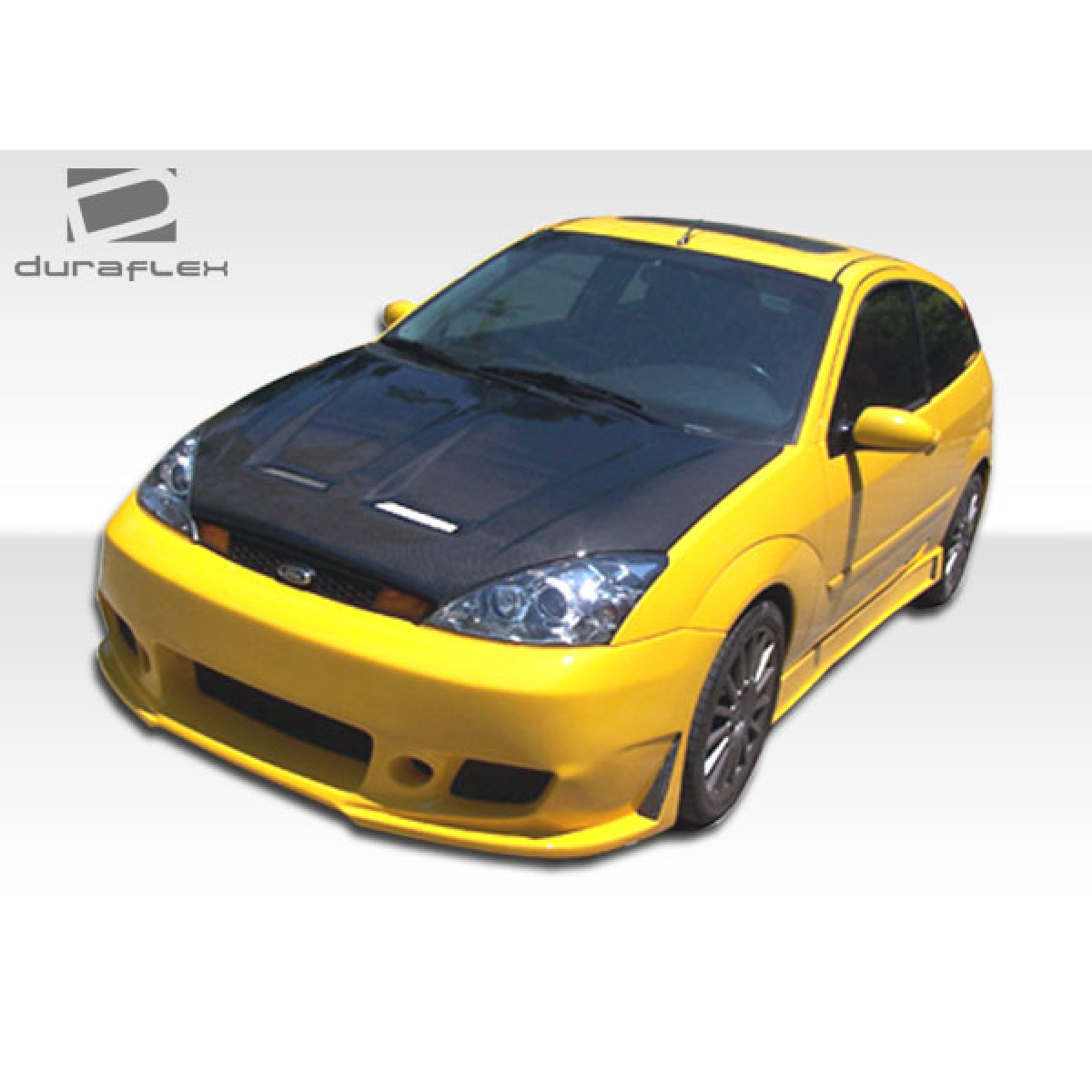 Modify your Ford Focus 2000 with our Exterior/Complete Body Kits - Angled view showing front of the vehicle