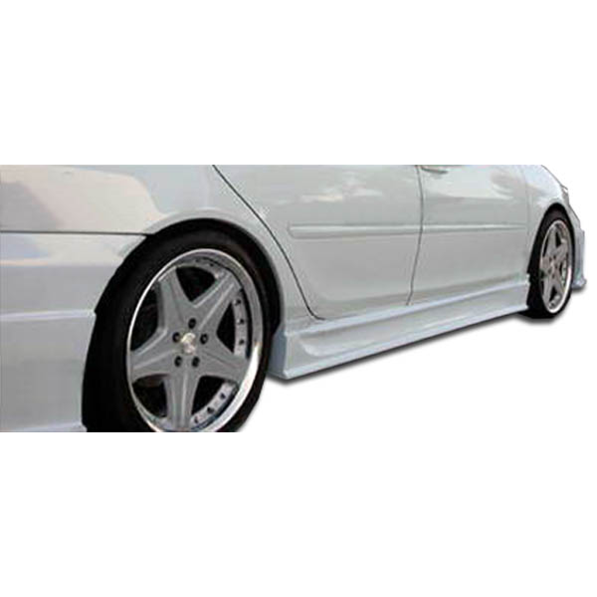 Modify your Toyota Camry 2002 with our Exterior/Complete Body Kits - Side view angle of car part shown
