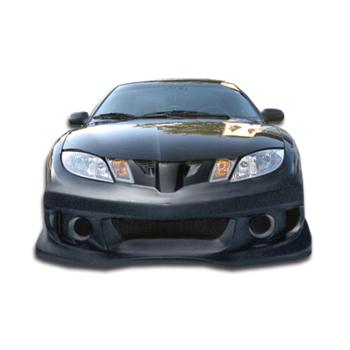 Modify your Pontiac Sunfire 2003 with our Exterior/Front Bumpers - Front view of a Pontiac Sunfire bumper
